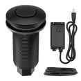 thumbnail image 2 of KRAUS Garbage Disposal Air Switch Kit in Matte Black with Push Button, AC Adapter, Power Cord, and Air Tube Included, 2 of 11