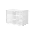 thumbnail image 2 of Organizador para Caja de Joyas - Estuche de Viaje para Joyería de Plástico Transparente con Divisores, Almacenamiento Impermeable para Anillos, Collares, Aretes para Mujeres, Organizador Portátil, 2 of 6