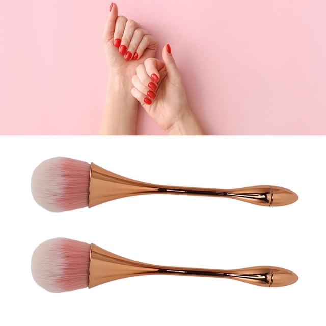 Cepillo de Polvo de Umas Pepitas Strisch Strisch Sain Muchos Cepillo de Maquillaje para Uso de la Manicura