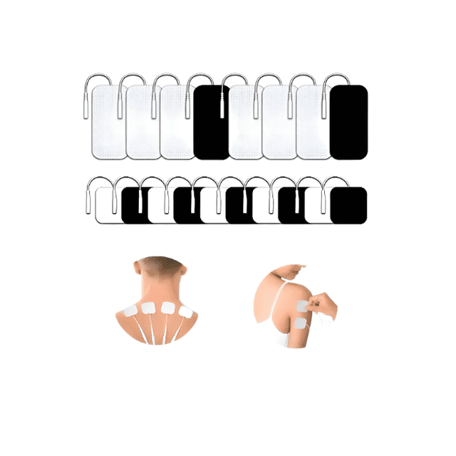 Almohadillas De Electrodos Xtellar Para Electroestimulador 20 Piezas