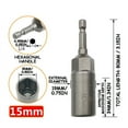 thumbnail image 1 of Sockets & Ratchets Aqestyerly Electric Drill Sleeve Wind Batch Sleeve Head Deepened Inner Hexagonal Electric Screwdriver Batch Head Nut Wrench, 1 of 2