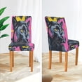 thumbnail image 5 of BZSMCE Chairs Slipcovers Dining Chair Covers Bold Reflection Creative Pattern, 5 of 7