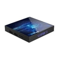 thumbnail image 3 of Mistaha Android 11.0 Media Player with Amlogic S905W2 Chipset, AV1/H.265/VP9 Decoding, Dual-Band WiFi, Bluetooth 4.0, 100M LAN, 4GB+64GB Storage - US Plug, 3 of 6
