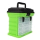 thumbnail image 3 of Caja de señuelos de pesca perfecl con 4 compartimentos organizador de accesorios de pesca Verde, 3 of 6