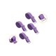 thumbnail image 4 of Tirantes de sujetador INSPIRE CHIC para mujeres, 2 pares, ancho de 10/12/15/18/20 mm, tirantes elásticos ajustables de hombro, color púrpura oscuro-puro-10 mm, 4 of 5