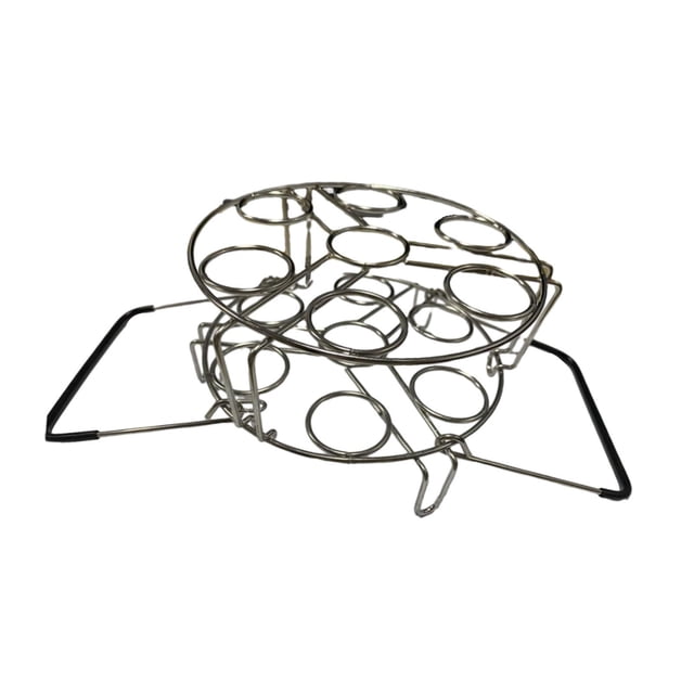 Rejilla para Vaporera de Huevos Reutilizable para El Hogar, Utensilios de Cocina Multiusos de Acero Inoxidable