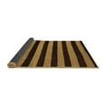 thumbnail image 2 of Ahgly Company Indoor Rectangle Abstract Brown Modern Area Rugs, 2' x 5', 2 of 4