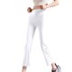 thumbnail image 5 of TaTaai Women's Soft Solid High Waisted Pants, Wide-Leg, Elastic Waist Pocket, Casual Trousers, All Season Fashion Daily Pants Gift, 5 of 9