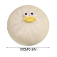 thumbnail image 3 of Funny Big Bao Bun Stress Ball, Slow Rising Decompression Toy for Adults, Realistic Steamed Bun Fidget for Anxiety Relief Office Desk, 3 of 5