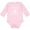 AD-Pink, variant on Cowboy Silhouette Team Roping Rodeo Boys or Girls Long Sleeve Baby Bodysuit