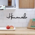 thumbnail image 3 of Handmadetneonsign Homemade Words Metal Wall Art Light, Kitchen Words Quote Metal Sign Wall Decor, Restaurant Quote Metal Decor, 3 of 5