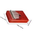 thumbnail image 2 of CHICHUMID 1 Set Kalimba Small Thumb Piano Portable Musical Instrument Acacia Mangium Wood, 2 of 8