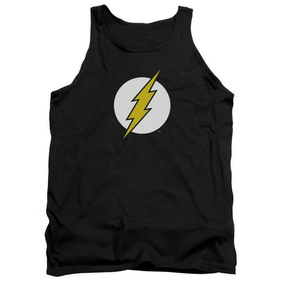 dc flash logo mens tank top shirt