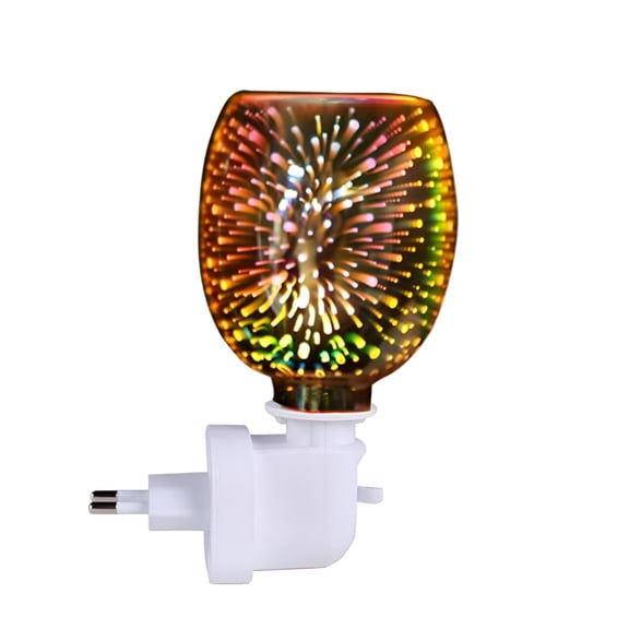 HIBIBUD 2026 New 2-In-1 Candle Warmer Electric Wax Melt Warmer,Colorful Wax Tart Burner Fragrance Oil Burner Aromatherapy Lamp for Gifts and Decor
