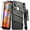 Gun Metal Gray & Black, variant on Zizo BOLT Series SAMSUNG Galaxy A11 Case with Screen Protector Kickstand Holster Lanyard - Gun Metal Gray & Black