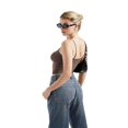 thumbnail image 6 of Women’s Sexy Square Neck Tank Top Spaghetti Strap Trendy Going out Basic Cami Shirt, 6 of 7