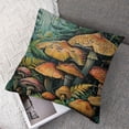 thumbnail image 7 of Shiartex Pillow Covers Decorative Pillowcases  Fall Forest Mushrooms Design, Holiday Farmhouse Throw Pillow Case Hidden Zippered Square Cushion Cover for Sofa Bedroom Home Decor White, 7 of 7