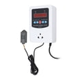 thumbnail image 4 of 1500W Digital Humidity Controller LCD Display Humidistat Plastic Timing Air Humidity Controller for Home Farm Greenhouse UK Standard 220V, 4 of 8