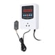 thumbnail image 4 of 1500W controlador de humedad digital pantalla LCD humidistato tiempo plástico controlador de humedad del aire para el hogar granja invernadero ee. uu. estándar 110V, 4 of 8