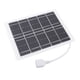 thumbnail image 1 of Panel Solar, Cargador De Panel Solar 3W 5V Ligero Para Caminar, 1 of 7