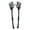 Black, variant on D-GROEE 2Pcs Realistic Looking Skeleton Arm Stakes Plastic Skeleton Hands for Halloween Props Decorations