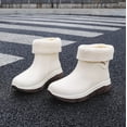 thumbnail image 6 of Wowen Rain Boots Slip On Antislip Rubber Waterproof Ankle Boots Rain Shoes, 6 of 10