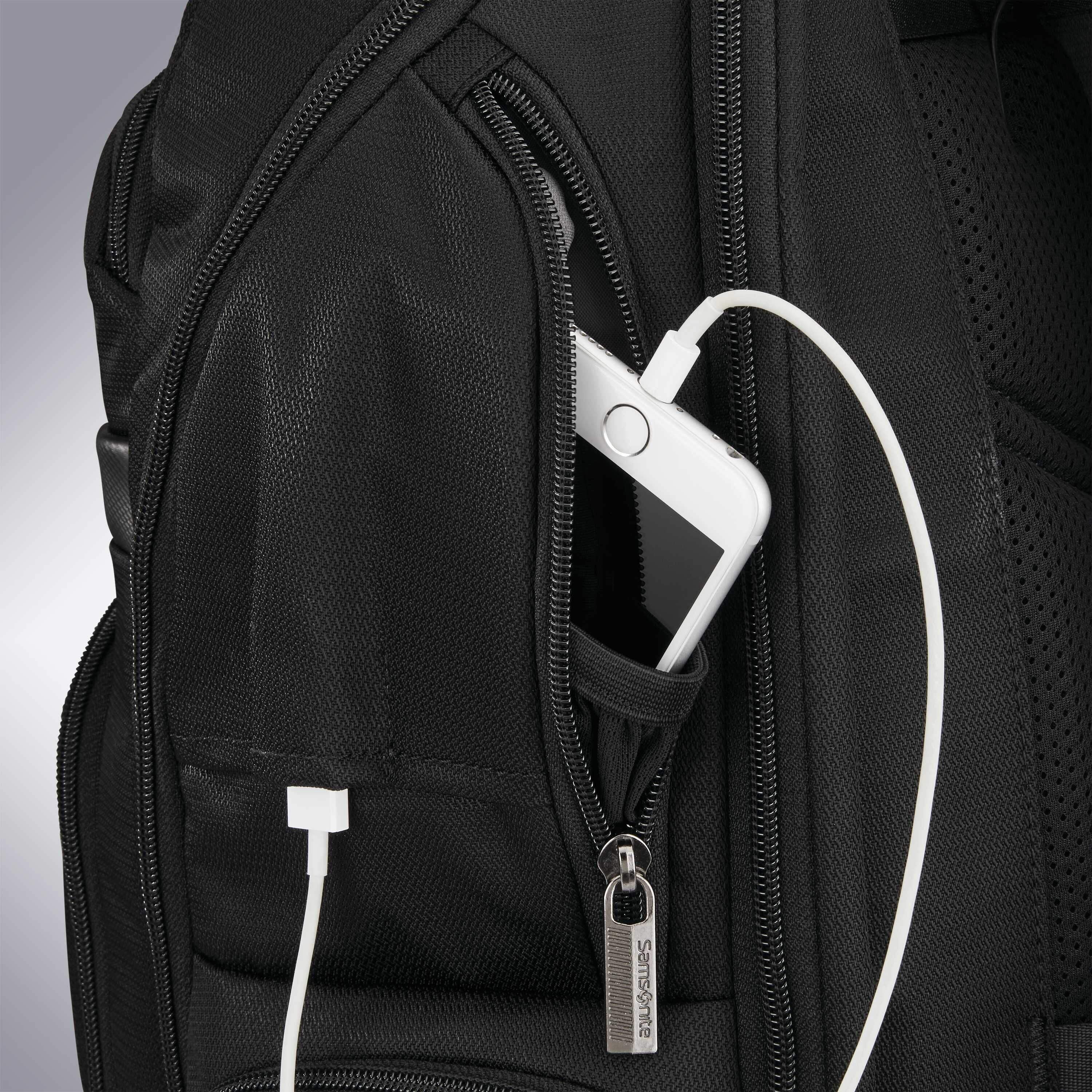 Samsonite Tectonic Sweetwater - Notebook carrying backpack - 17" - iron gray