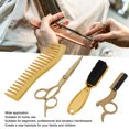 thumbnail image 4 of Kit de tijeras de corte de pelo juego de tijeras de peluquero ergonómicas y duraderas de acero inoxidable Ahorro de esfuerzo Multifuncional portátil Fácil de limpiar para ANGGREK Otros, 4 of 8