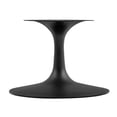 thumbnail image 4 of Modway Lippa 36" Round Modern Wood Coffee Table in Brown and Black, 4 of 8