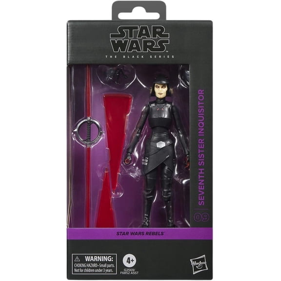 Star Wars Rebels - Black Series - Seventh Sister Inquisitor Action Figure