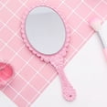 thumbnail image 2 of MasteelfCA 2Pcs Handheld Makeup Mirror Portable Vintage Mirror Creative Cosmetic Mirror, 2 of 8