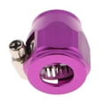 thumbnail image 3 of Conector Del Adaptador Del Acabado de Abrazadera de Cubierta Del Extremo de de de de Aceite AN8 Púrpura Soledad AN8 Extremo de la manguera Acabado terminado, 3 of 7