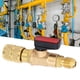 thumbnail image 4 of Adaptador de válvula de bola de refrigeración de latón R410 Conector de válvula de bola de refrigerante de 45 BAR G1/4 G5/16, 4 of 7