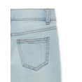 thumbnail image 3 of Wonder Nation Boy's Relaxed Straight Stretch Denim Jeans, Sizes 4-16, 6-10 Slim & Husky, 3 of 3