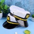 thumbnail image 4 of Captain Hats Olgaa, paquete de 12 unidades, para hombre y mujer, ajustables, marinero, 4 of 7