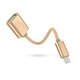 thumbnail image 5 of EeaseMX Cable de extensión de línea de datos OTG a microinterfaz Cable de datos Cable adaptador universal para teléfono móvil Android (dorado), 5 of 7