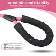 thumbnail image 3 of Dog Leash 6 FT with Comfortable Padded Handle, Highly Reflective Threads Leash for Medium Large Dogs, 1/2 inch Diameter,Pink, 3 of 5
