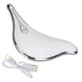 thumbnail image 1 of Masseur électrique Gua Sha chauffant et vibrant, appareil de massage et de raffermissement de la peau du visage, blanc, 1 of 4