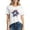 5White, variant on Drses ‌‌‌‌ ‌‌Women's Independence Day Plus Size Patriotic T-Shirt - Dandelion & Butterfly American Flag Graphic Tees for 4th of July (Red/White/Blue, Short Sleeve)