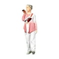thumbnail image 4 of KLKCMS 1/64 Girl Figure Character Handpainted for Building Kits DIY Projects Layout Pink, 4 of 9