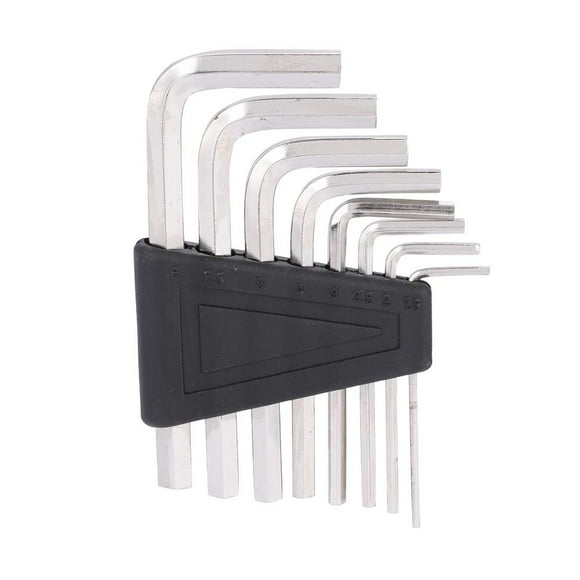 Cergrey 8 PCS Guitar Allen Key Wrench Set 1.5/2/2.5/3/4/5/5.5/6mm for Locking Hexagonal Screws, Allen Hex Wrench , Hexagonal Wrench