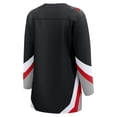thumbnail image 3 of Women's Fanatics Black Buffalo Sabres Alternate  Breakaway Jersey, 3 of 3