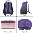 thumbnail image 6 of Pzuqiu Axolotl Print Elementary School Backpack for Kids Ages 6-18 Adjustable Straps Large Capacity 17 Inch Breathable Schoolbag for Back to School Daily Use Travel Activities, 6 of 7