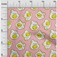 thumbnail image 2 of oneOone Cotton Flex Peach Fabric Kawai Sewing Craft Projects Fabric Prints By Yard 40 Inch Wide-R3, 2 of 5