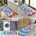 thumbnail image 6 of Colorful Tie Dye Mandala Pattern Kitchen Rug Mat,Kitchen Runner Rugs Non Skid Washable,Decorative Kitchen Floor Mats for Kitchen,Sink,Laundry,17"x47.2", 6 of 7