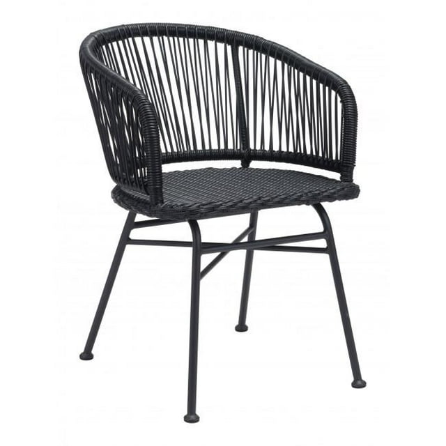 Silla de Comedor Kessa Muebles Zaragoza Negro