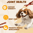 thumbnail image 6 of (4 pack) ASMPET Chicken Dog Treats, Beef and Duck Jerky Chew for Small Medium Large Dog, 10.6 oz, 6 of 11