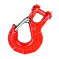 thumbnail image 5 of 3/8" U-shaped sliding hook, 70-grade hook with safety latch, U-shaped rigging towing winch trailer, transport capacity 6613 lbs, 5 of 5