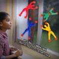 thumbnail image 1 of 4Pcs Sticky Wall Climbing Man Rolling Men Creativo Tricky Toys for Party Favor Kids Abanopi Hombre escalador, 1 of 4