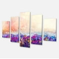 thumbnail image 2 of Abstract Flower Watercolor Painting - Large Floral Canvas Art Print, 2 of 3